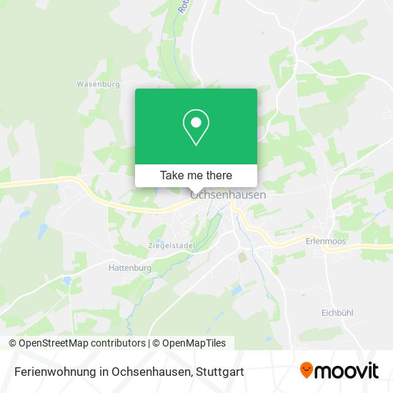 Ferienwohnung in Ochsenhausen map