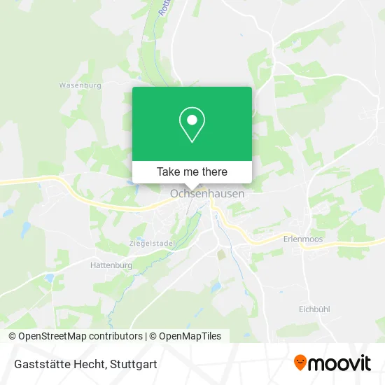 Карта Gaststätte Hecht
