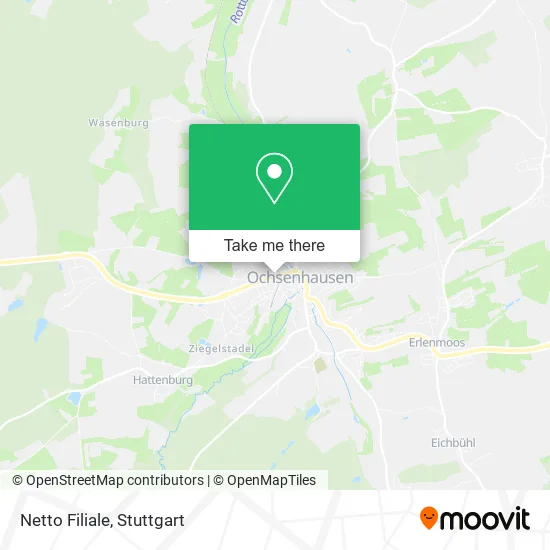 Карта Netto Filiale
