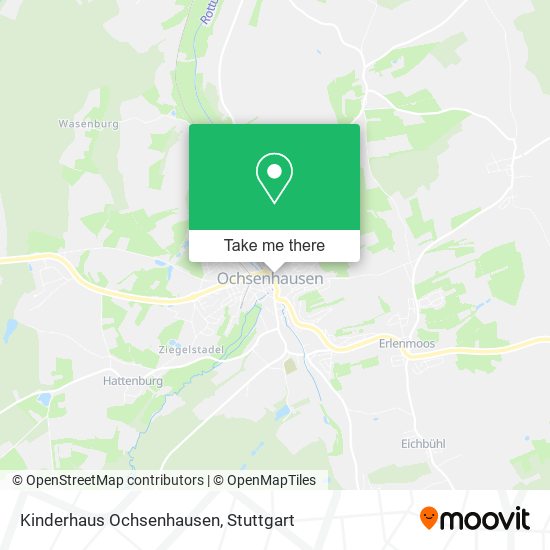 Kinderhaus Ochsenhausen map