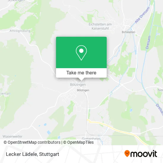 Карта Lecker Lädele