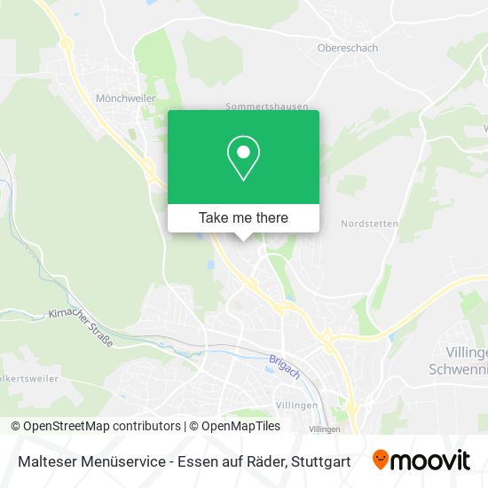 Malteser Menüservice - Essen auf Räder map