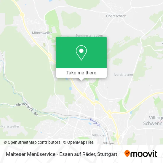Карта Malteser Menüservice - Essen auf Räder