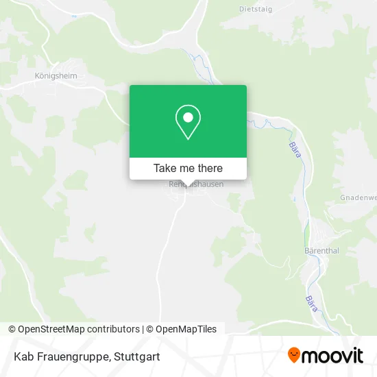 Карта Kab Frauengruppe