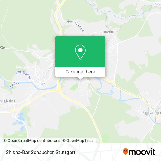 Shisha-Bar Schäucher map