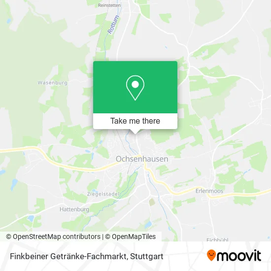 Карта Finkbeiner Getränke-Fachmarkt