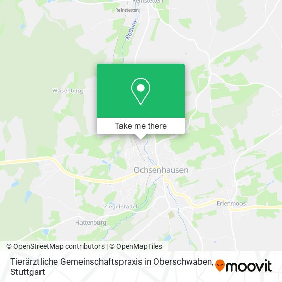 Tierärztliche Gemeinschaftspraxis in Oberschwaben map