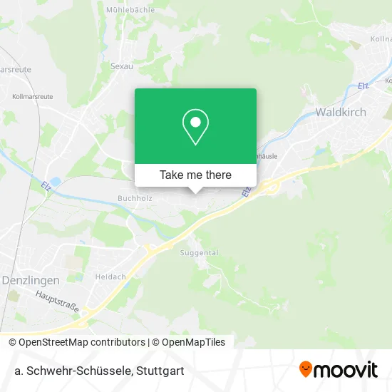 Карта a. Schwehr-Schüssele