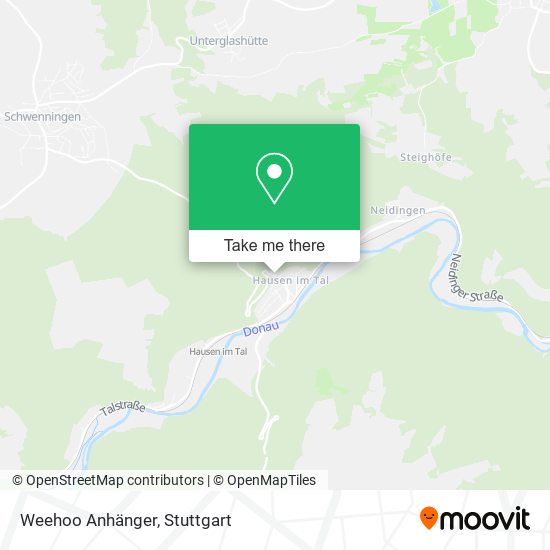 Карта Weehoo Anhänger