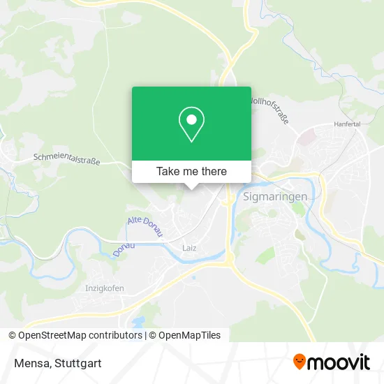 Карта Mensa