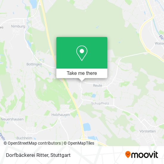 Dorfbäckerei Ritter map