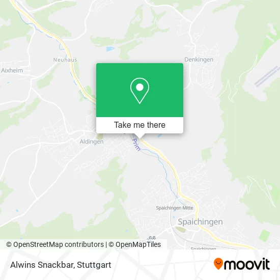 Карта Alwins Snackbar