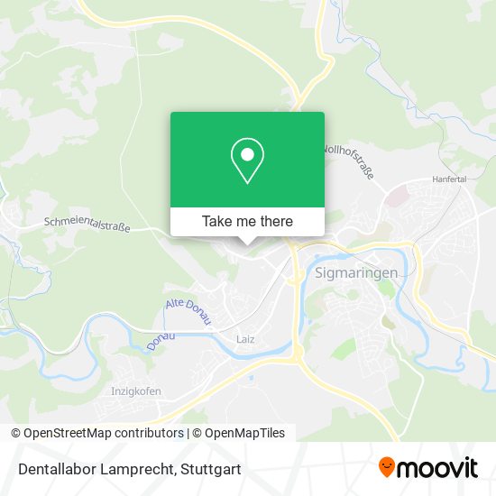 Dentallabor Lamprecht map