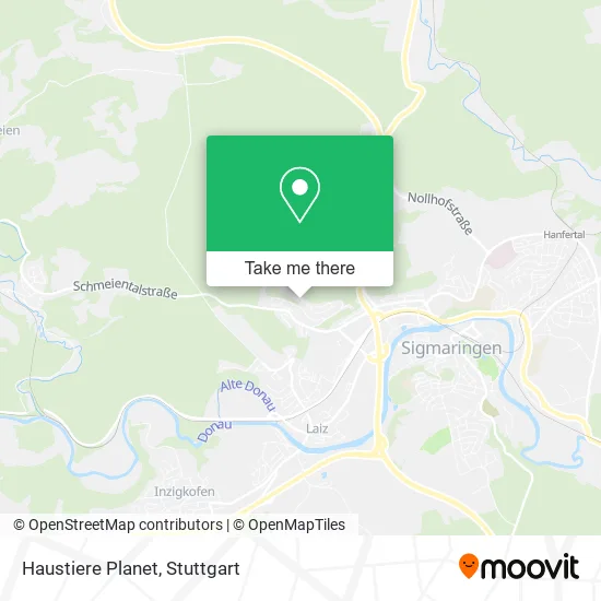 Карта Haustiere Planet