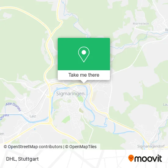 Карта DHL