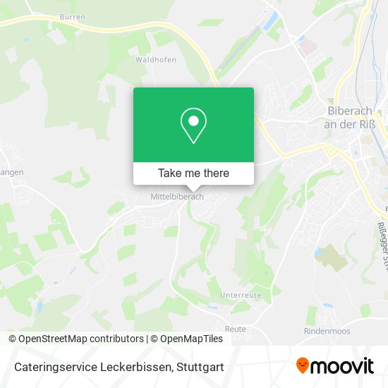 Cateringservice Leckerbissen map