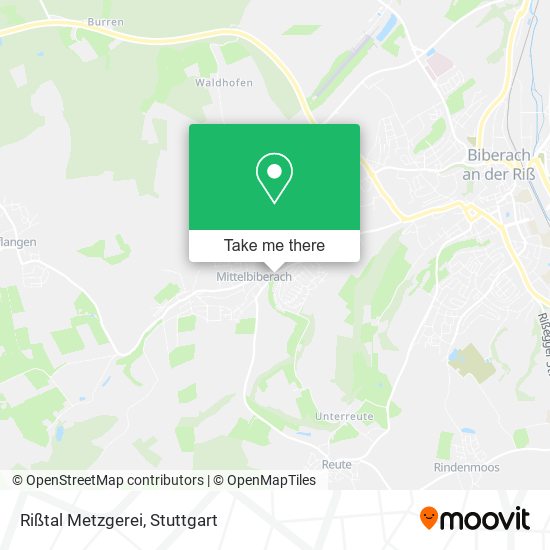 Rißtal Metzgerei map