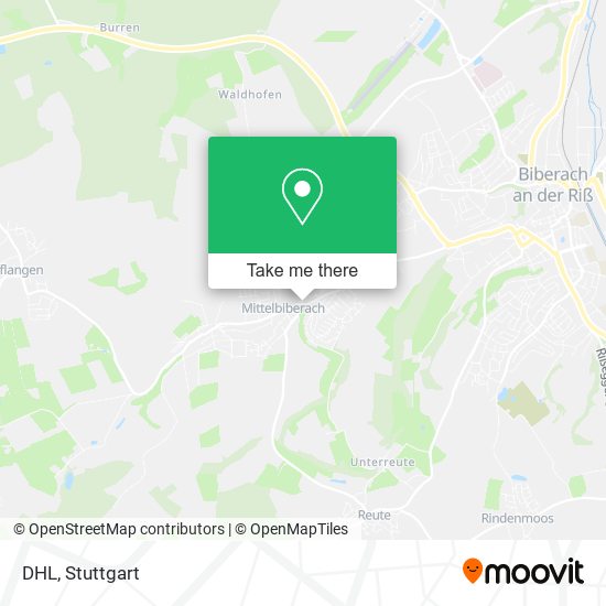 Карта DHL