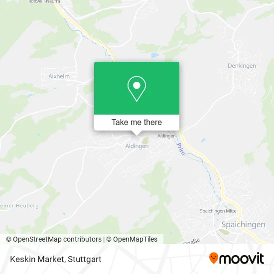 Карта Keskin Market
