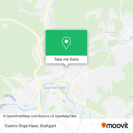 Карта Gastro-Orga Haus