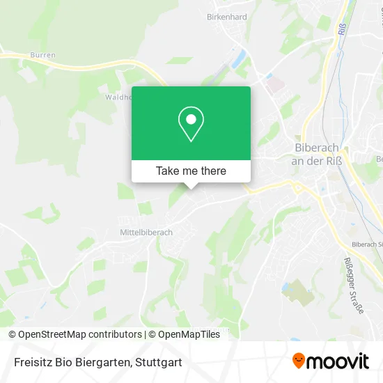 Карта Freisitz Bio Biergarten