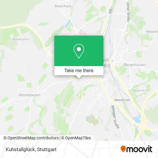 Карта Kuhstallglück