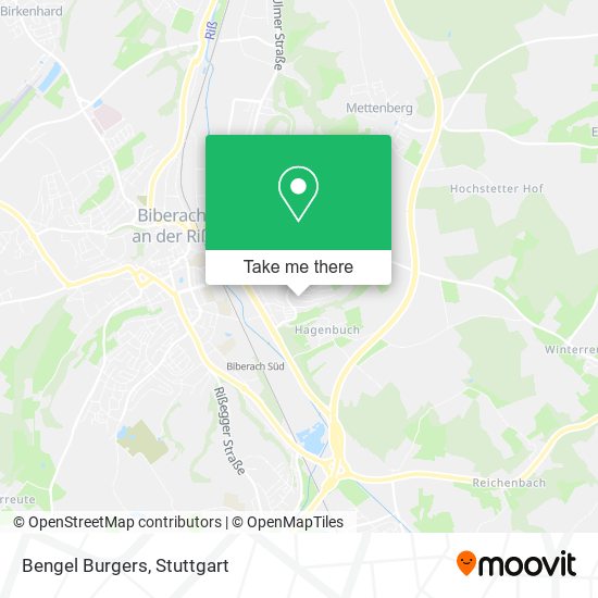 Bengel Burgers map