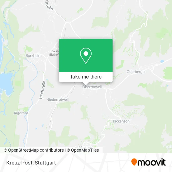 Карта Kreuz-Post