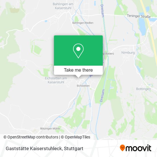 Gaststätte Kaiserstuhleck map