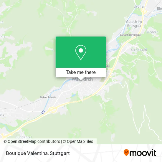 Карта Boutique Valentina