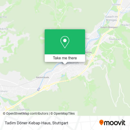 Карта Tadim Döner-Kebap-Haus