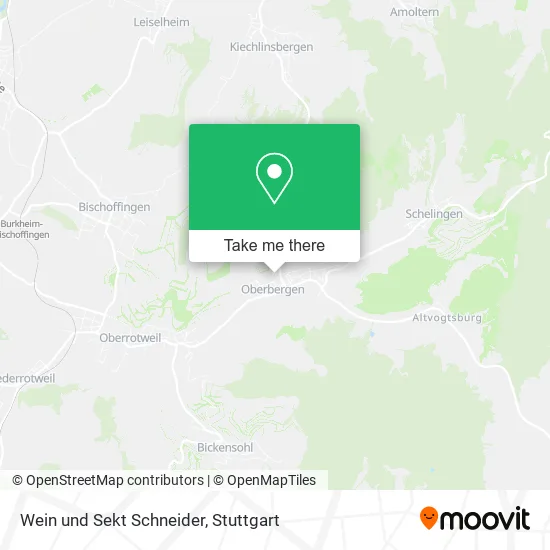 Карта Wein und Sekt Schneider
