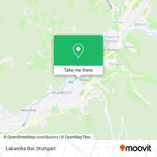 Карта Labamba Bar