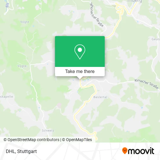 Карта DHL