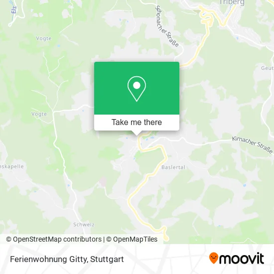 Карта Ferienwohnung Gitty