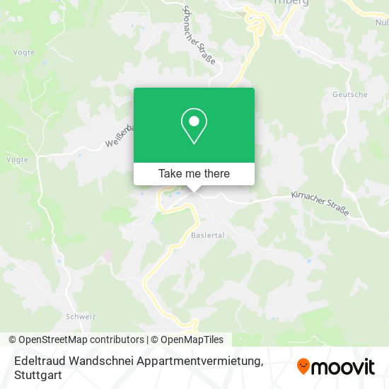 Edeltraud Wandschnei Appartmentvermietung map