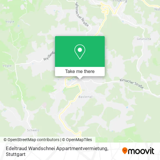 Карта Edeltraud Wandschnei Appartmentvermietung