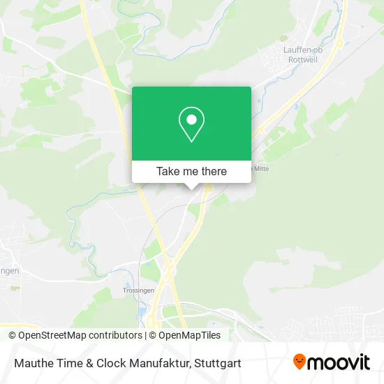 Карта Mauthe Time & Clock Manufaktur