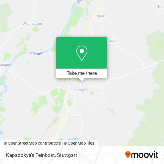 Kapadokya's Feinkost map