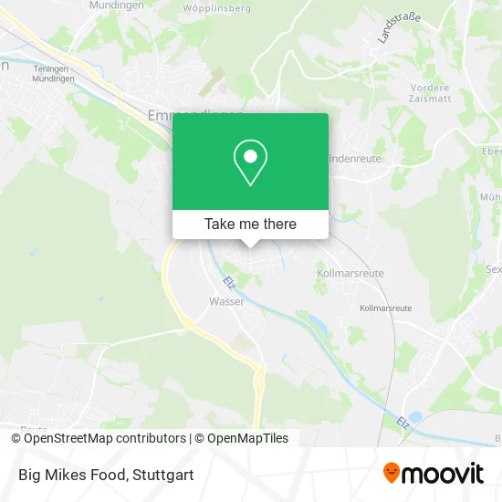 Карта Big Mikes Food