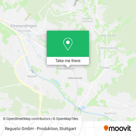 Карта Regusto GmbH - Produktion
