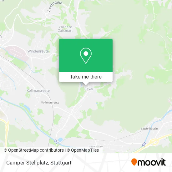 Карта Camper Stellplatz