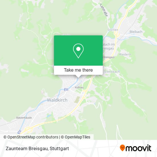 Карта Zaunteam Breisgau