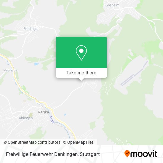 Freiwillige Feuerwehr Denkingen map