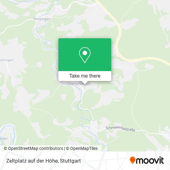 Карта Zeltplatz auf der Höhe