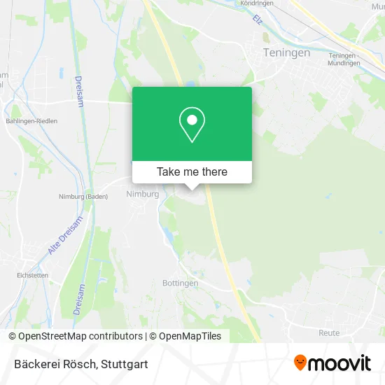 Карта Bäckerei Rösch