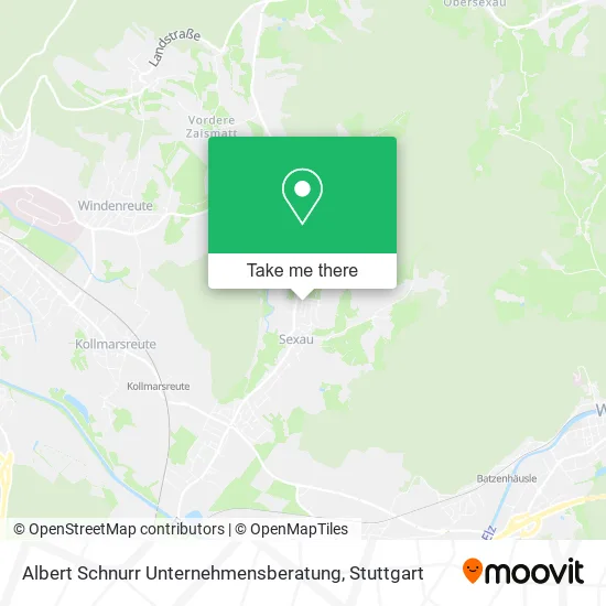 Карта Albert Schnurr Unternehmensberatung