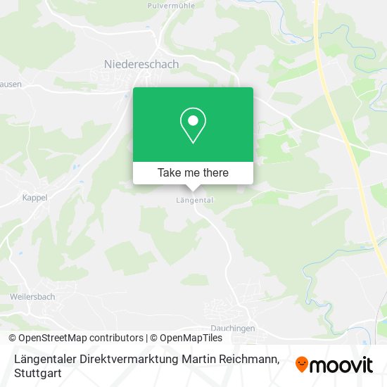 Längentaler Direktvermarktung Martin Reichmann map