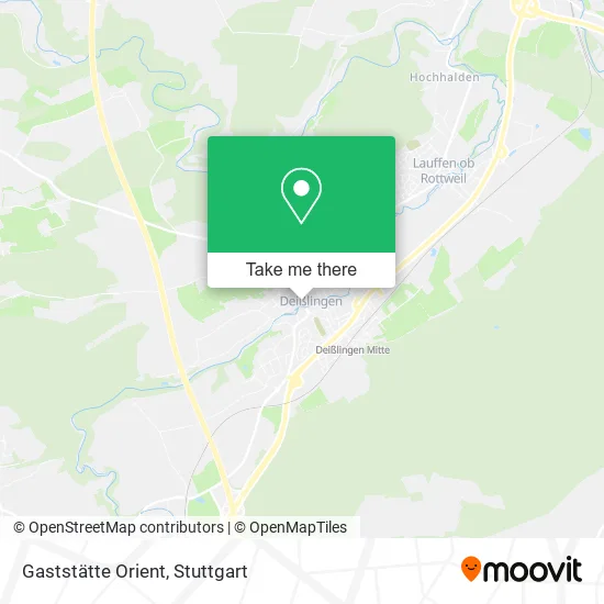Карта Gaststätte Orient
