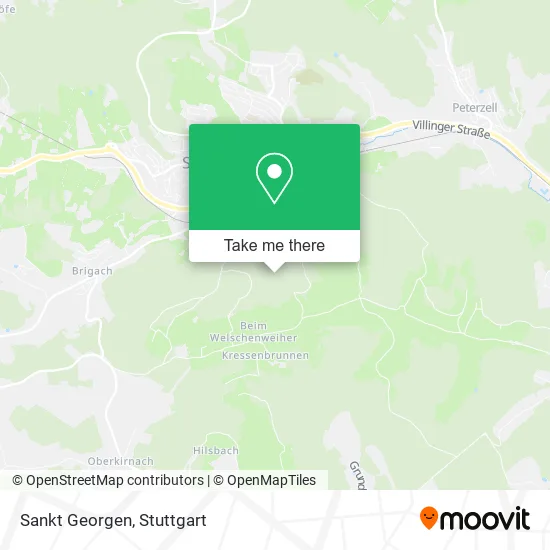 Sankt Georgen map
